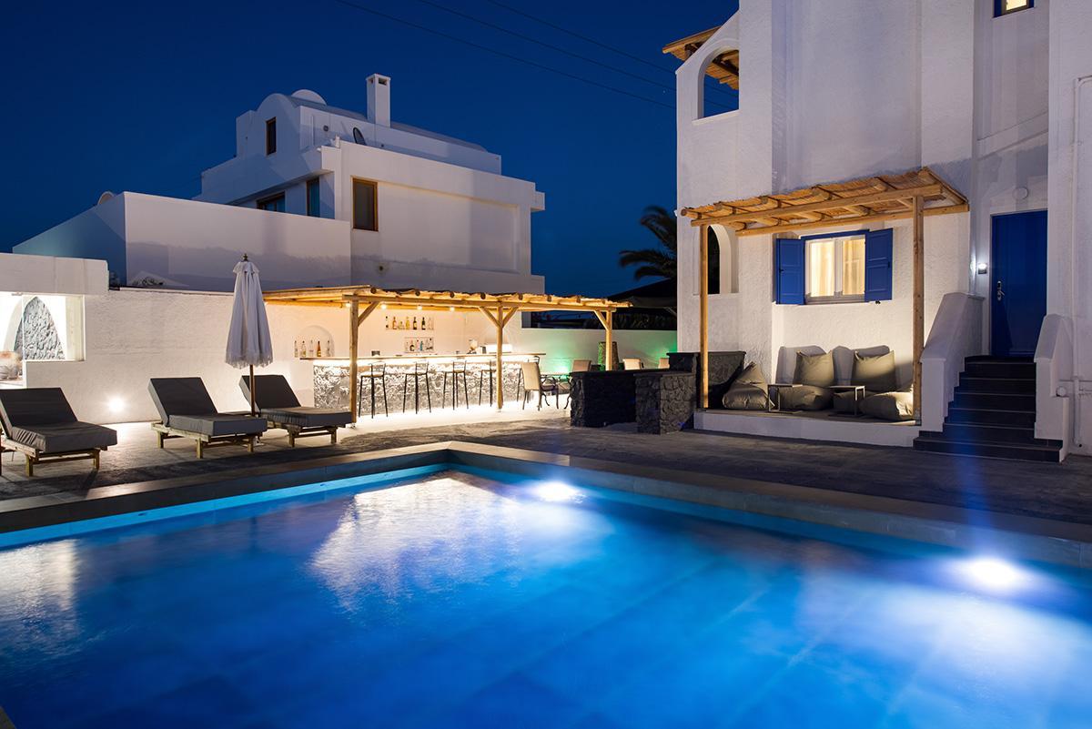 The Noverian Bios Santorini Boutique Hotel Fira Exterior photo